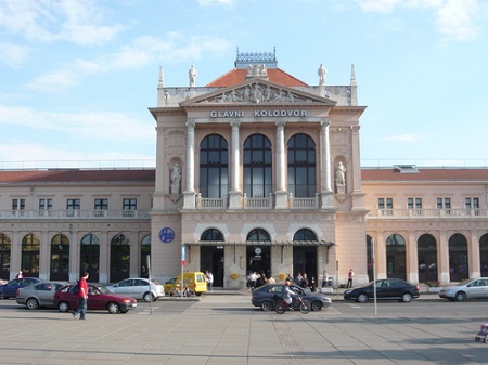 Железнодорожный вокзал в Загребе